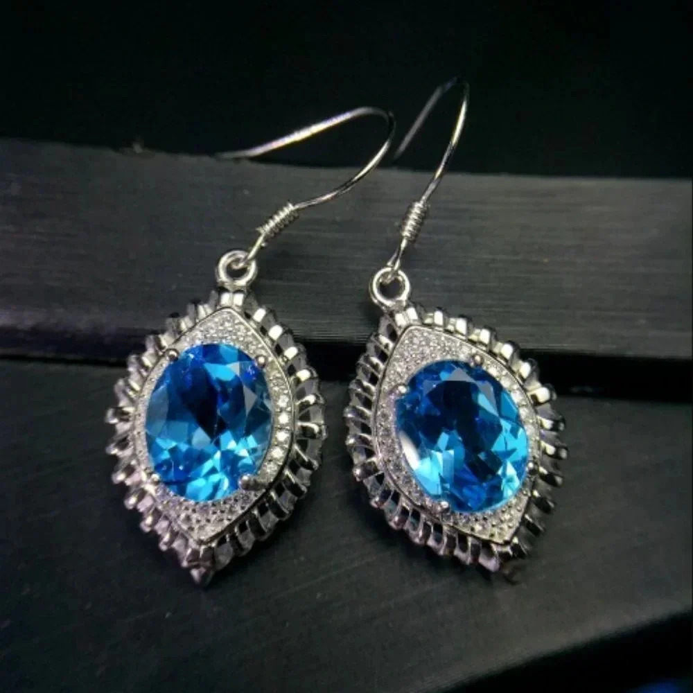🍂  925 Silver Plated Round Flower CZ Stud Earrings For Women, FB16FA1158